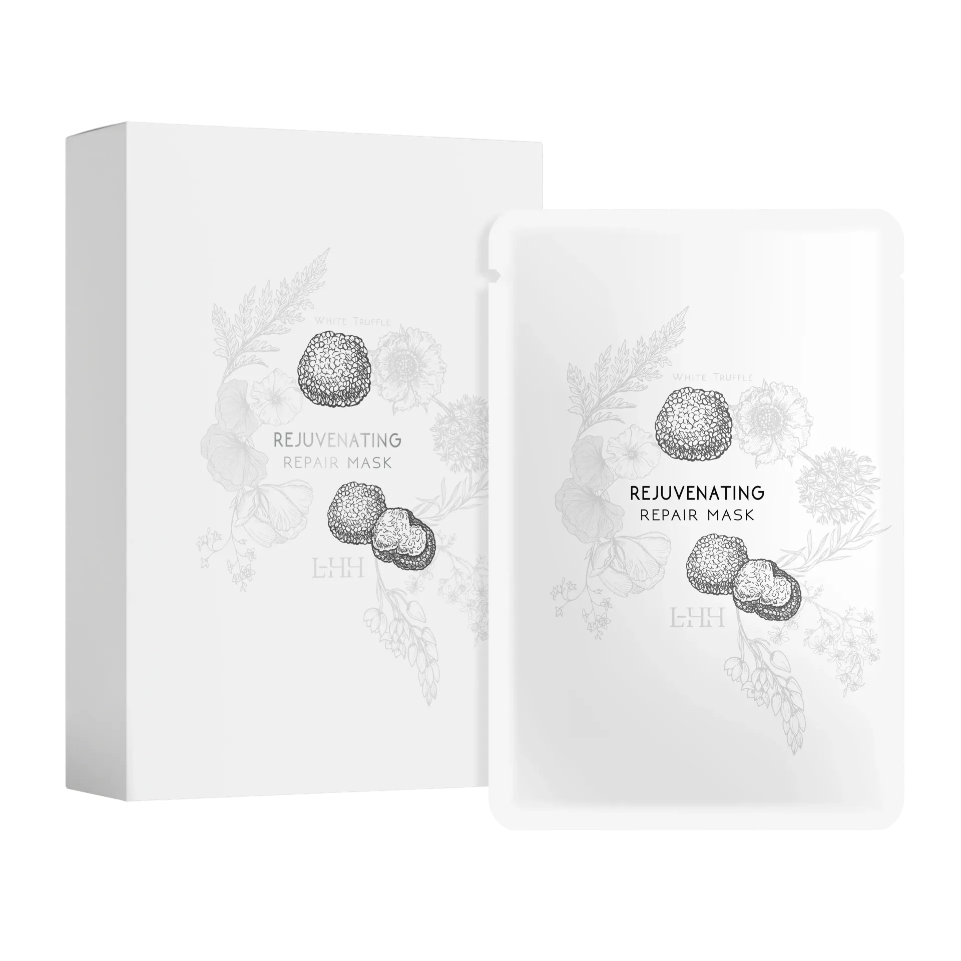 RAFFINE PARIS – LHH Rare Platinum White Truffle Oxygen-Infusing Mask (H3089) – 6 pcs/box